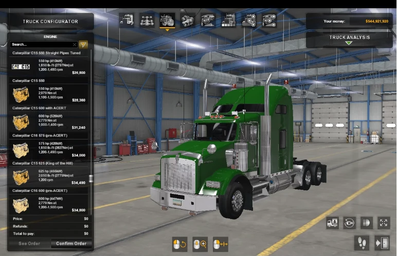 Caterpillar C Series engines & sounds pack 1.6