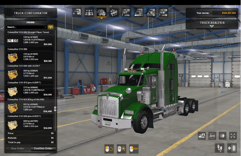 Caterpillar C Series engines & sounds pack