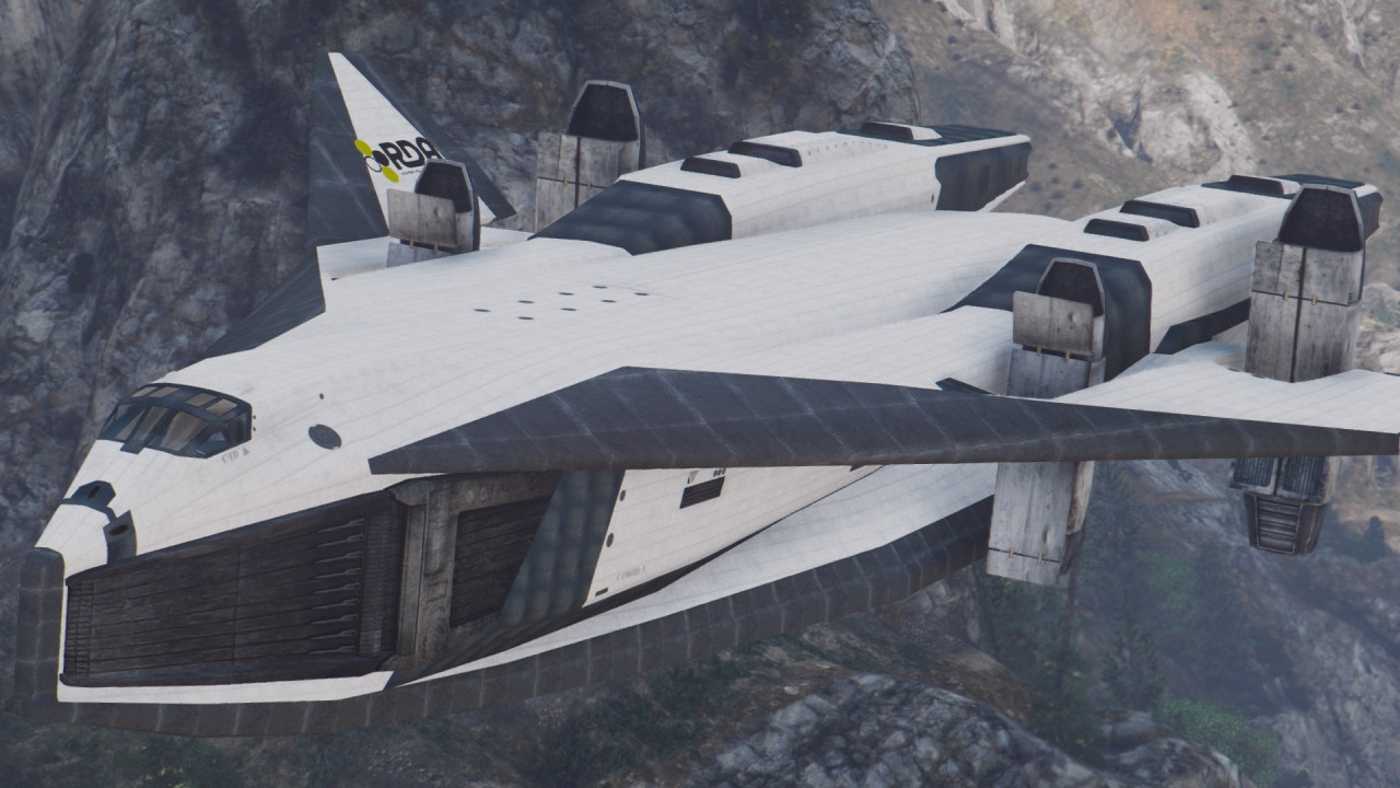 TAV-37 Valkyrie SSTO Shuttle from Avatar