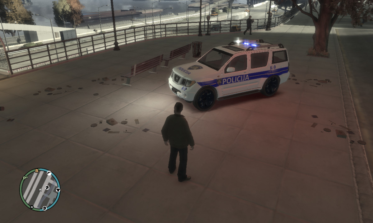 Croatian Police Skin for Pathfinder