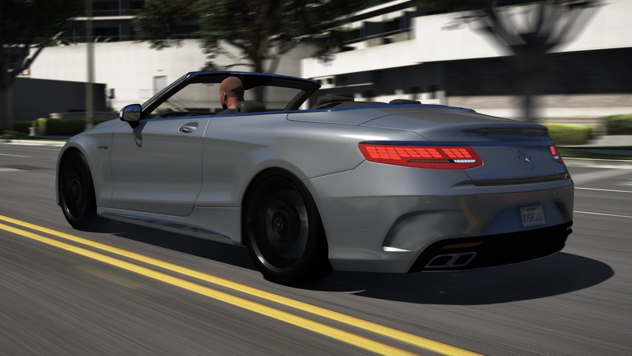 Mercedes-Benz S63 Cab 2018