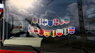Pack of pennants of countries 1.0 thumbnail 4