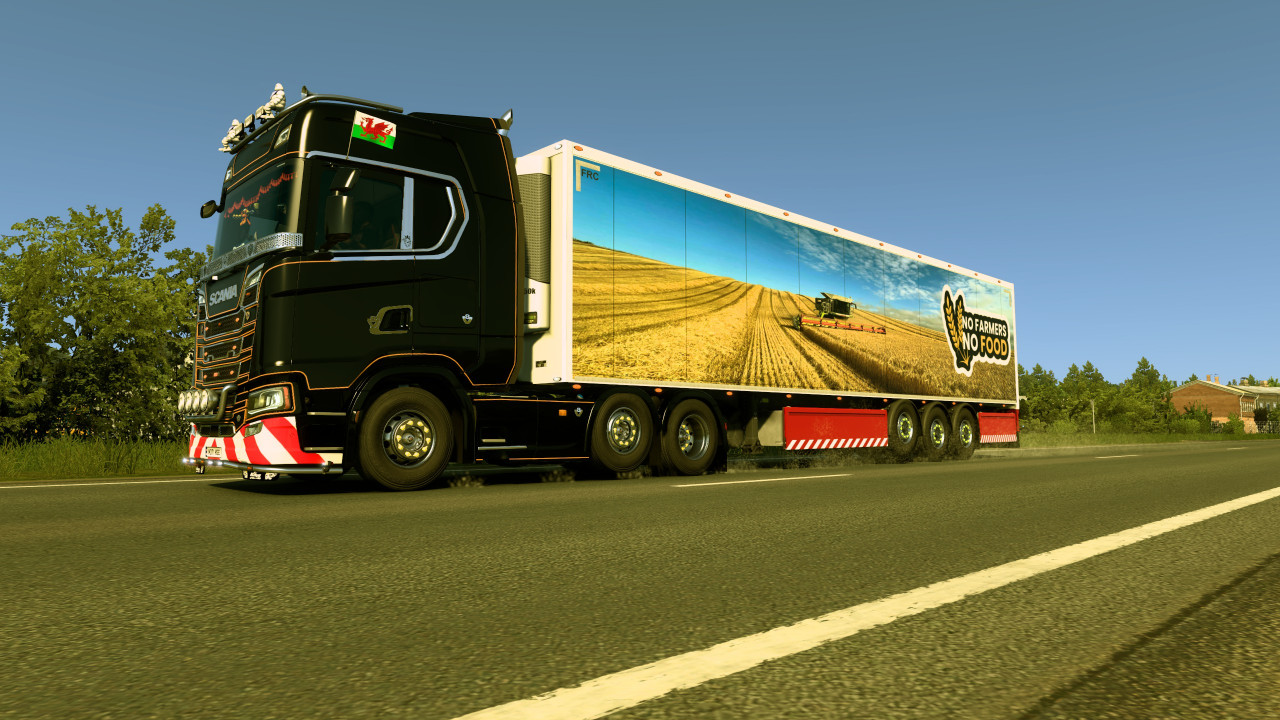 No Farmers No Food Trailer Skin