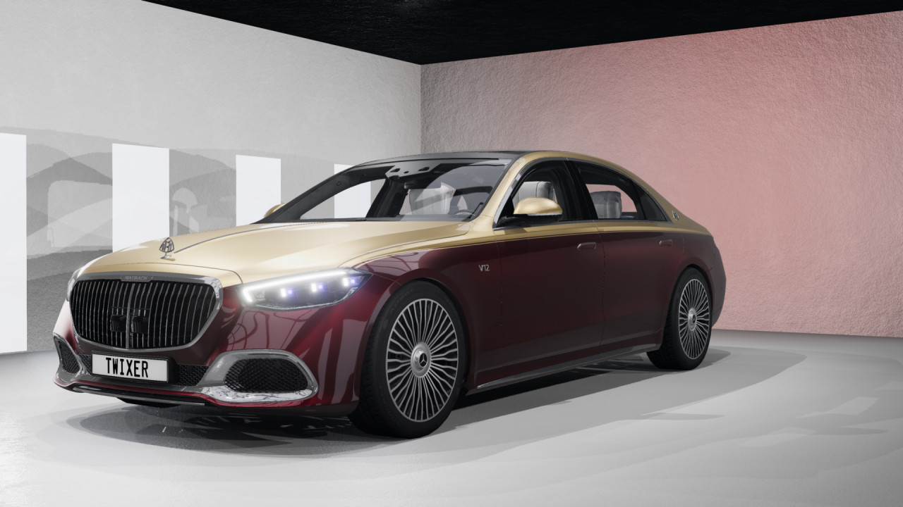 Free Complete Mercedes-Benz Collection: Maybach & More for BeamNG.drive!