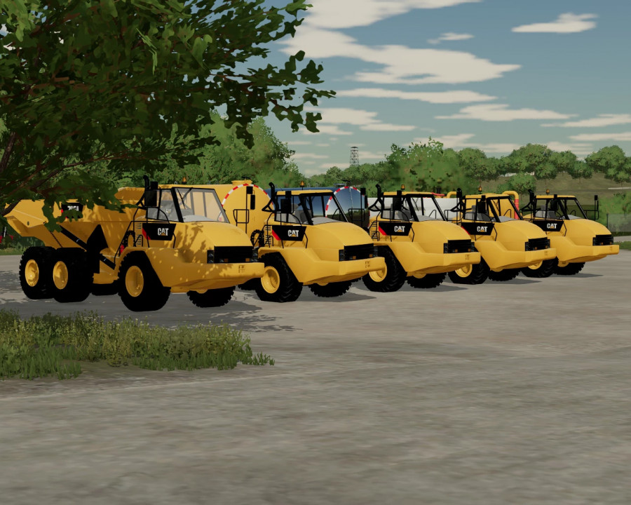 FS22 CAT 725 Pack