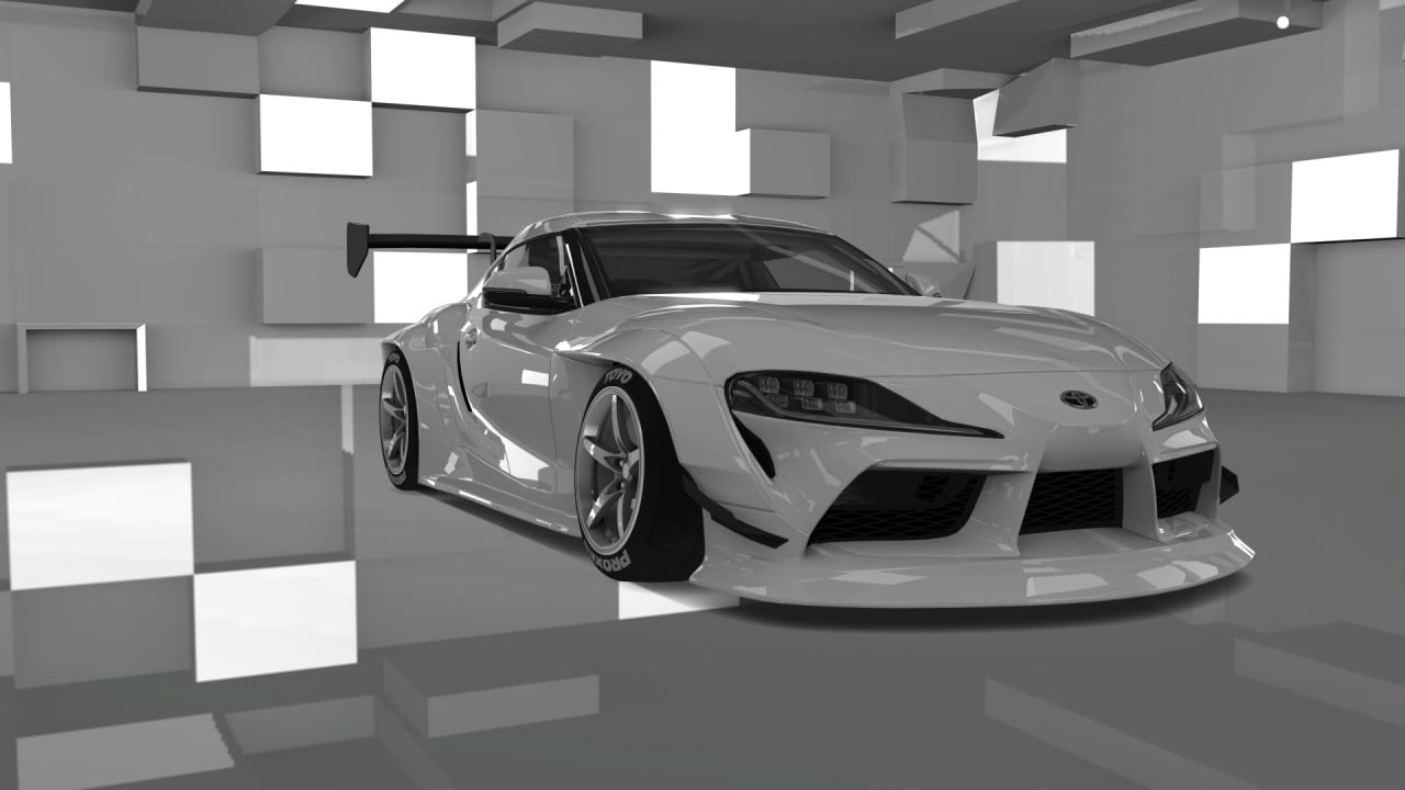 2020 Toyota Supra A90 Liberty Walk Drift