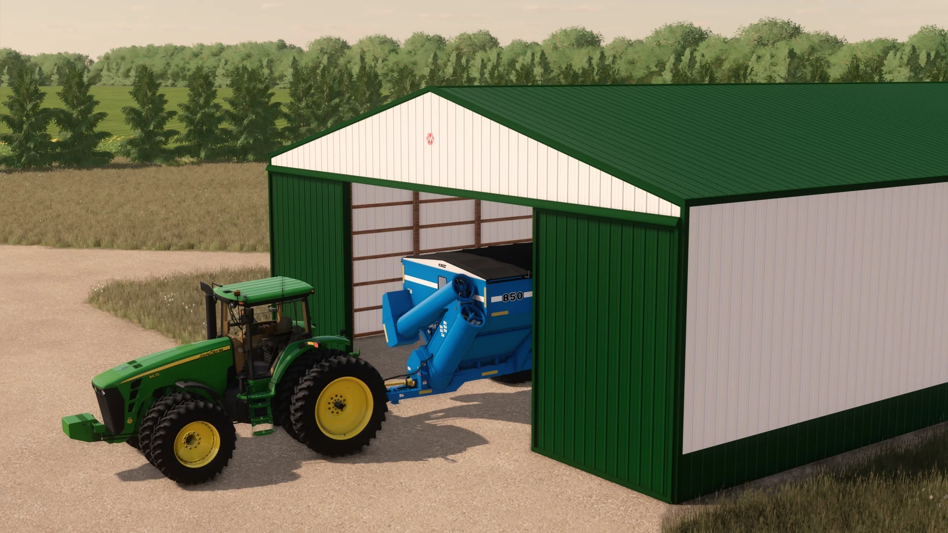 FS22 50x100 Shed v 1.0