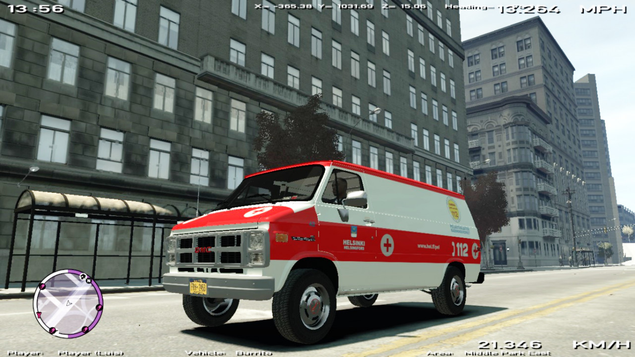 Finnish Ambulance Texture
