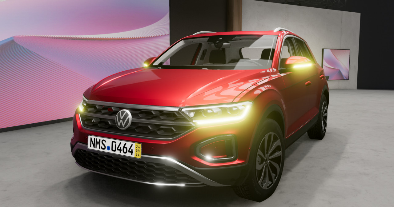 2021-2024 Volkswagen T-Roc BeamNG Mod