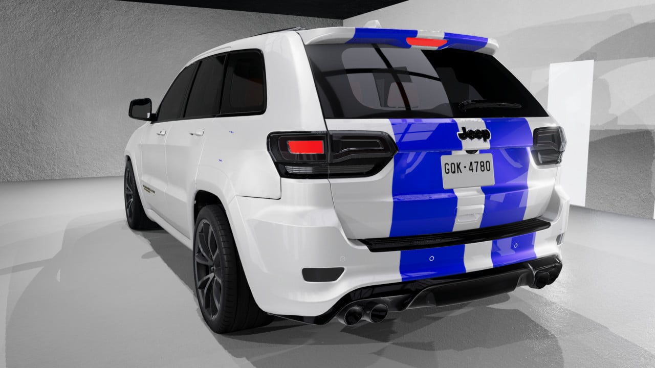Jeep Grand Cherokee Trackhawk REMAKE V3 – Free BeamNG.drive Mod Release!