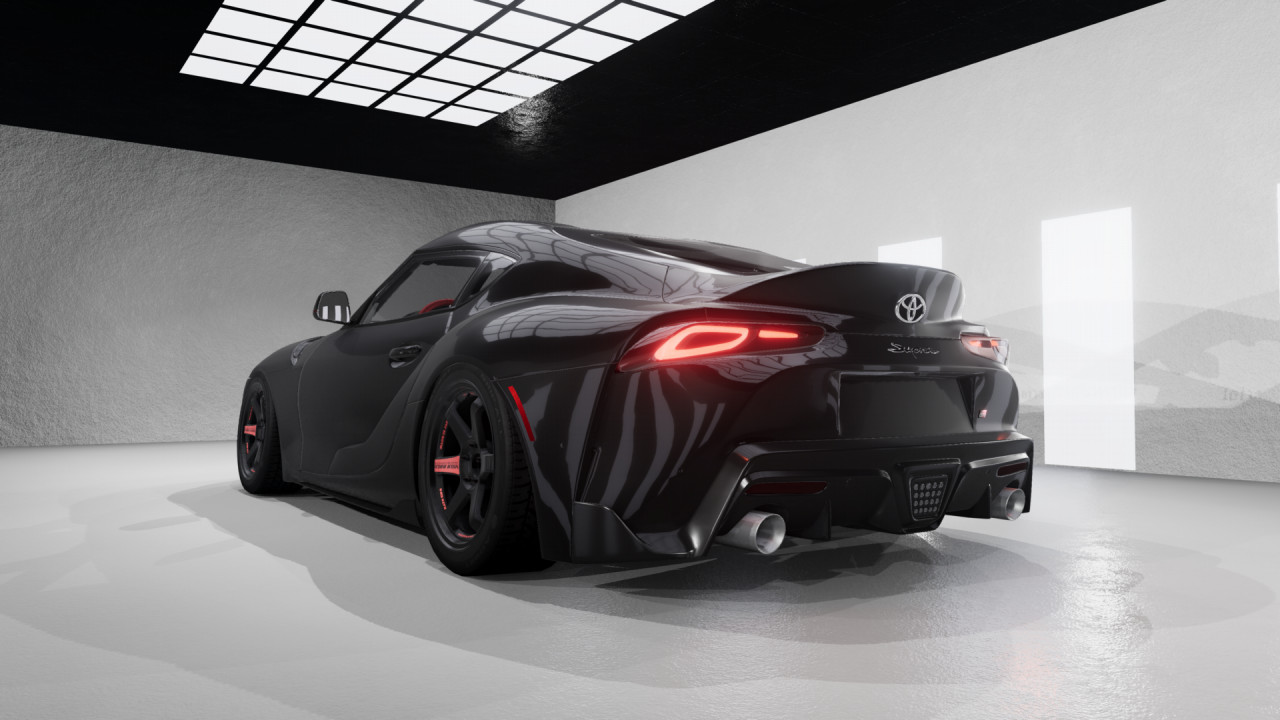 Toyota Supra GR – High-Quality Free BeamNG.drive Mod