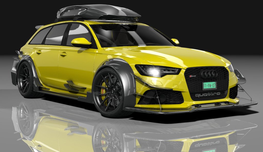 Audi RS6 DTM ROOFBOX S