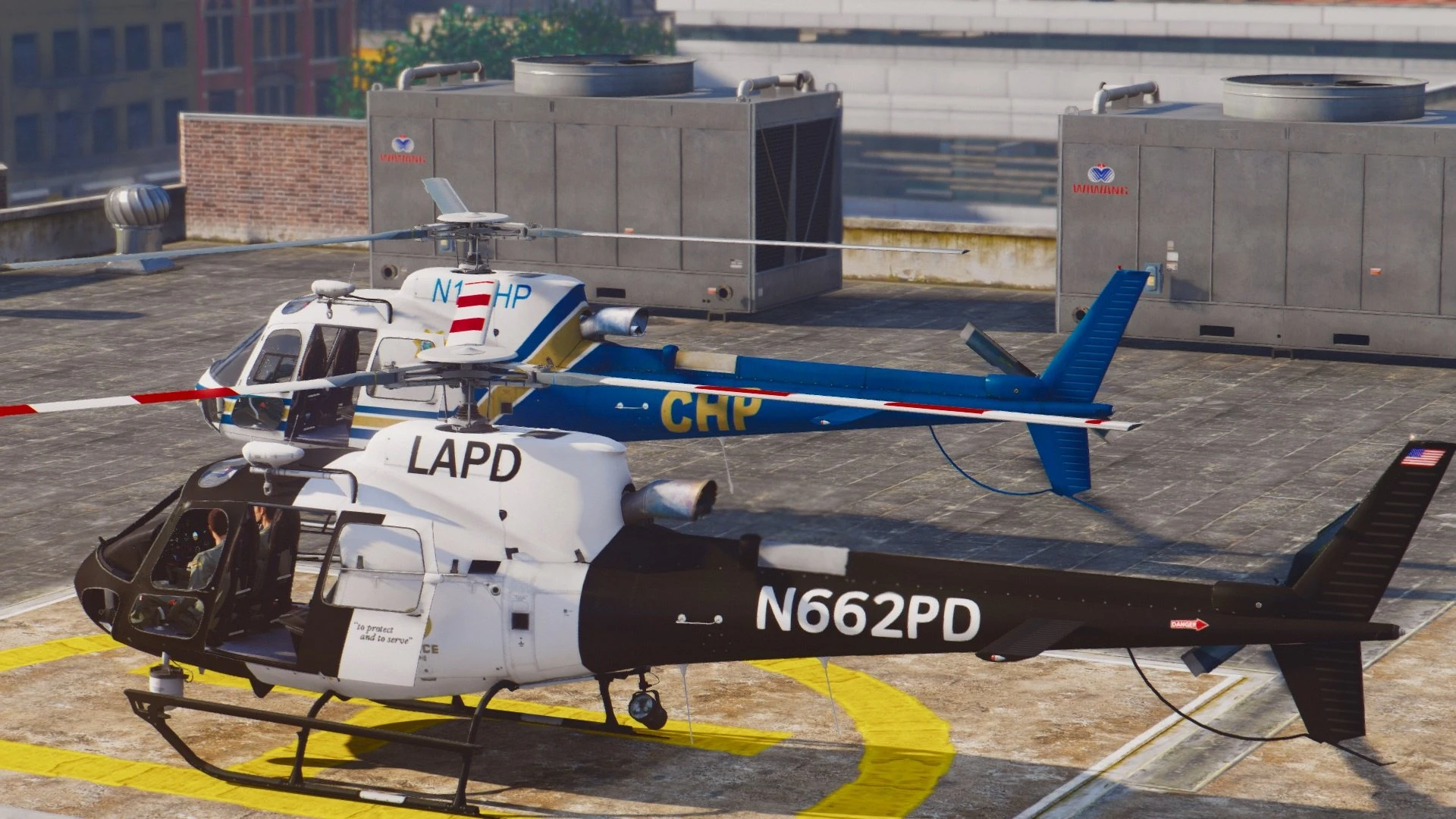 AS-350 Ecureuil (LAPD & CHP) - GTA 5
