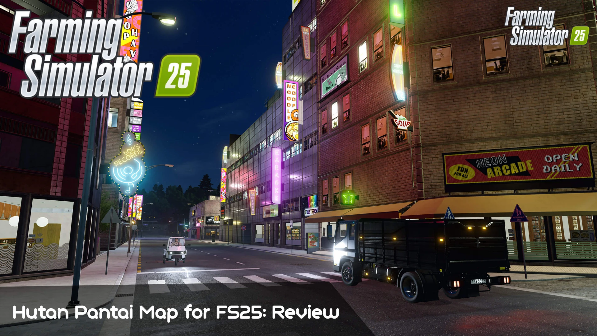 Hutan Pantai map for FS 25: Full Immersion In East Asia - FS25