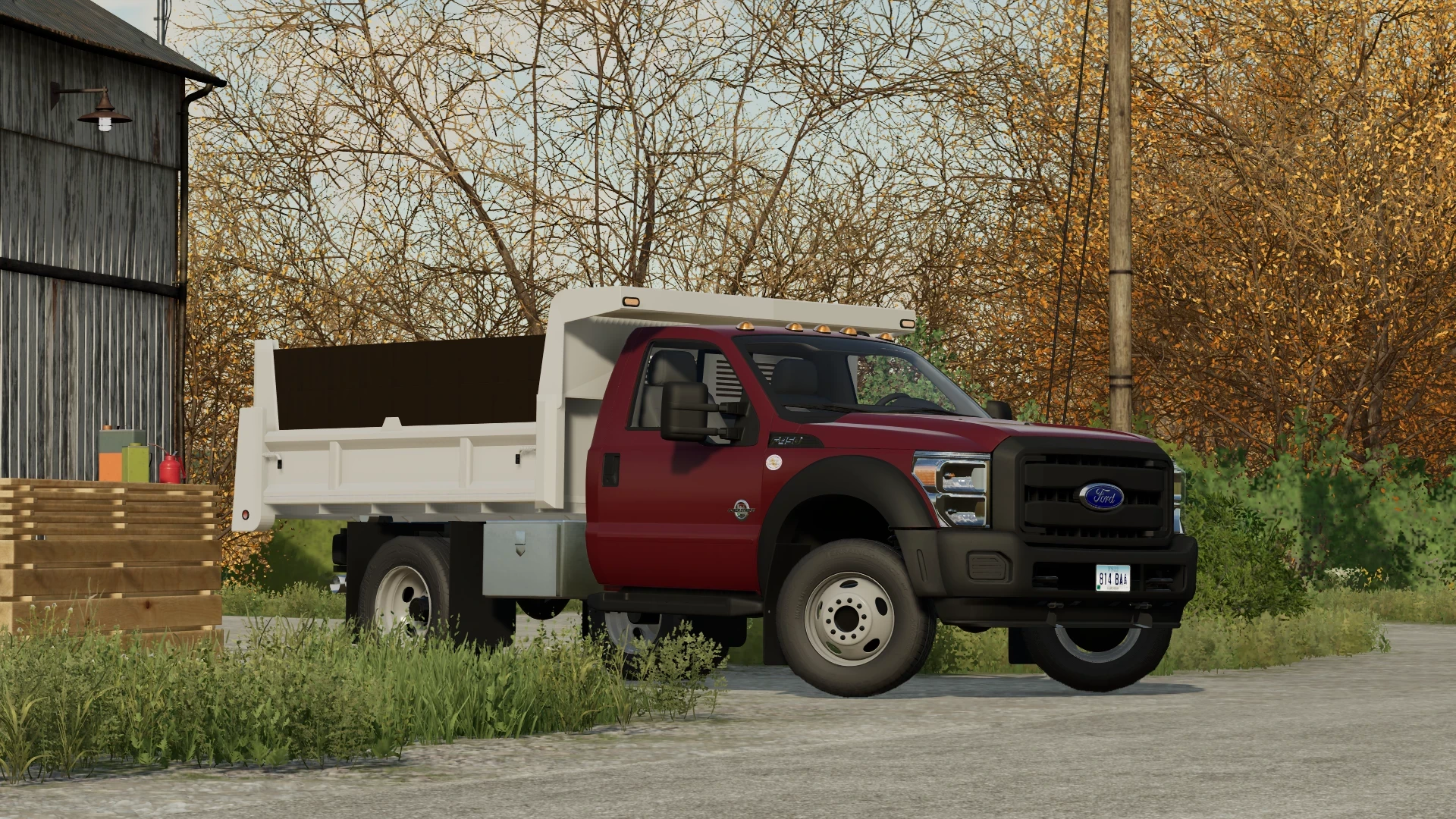 Ford F550 Dump Truck v 1.2