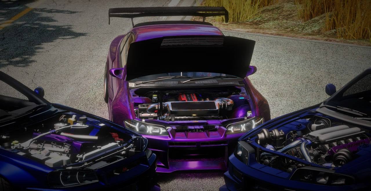 Silvia S15, Nissan Skyline GTR33&34 (Pack of 3 mods)