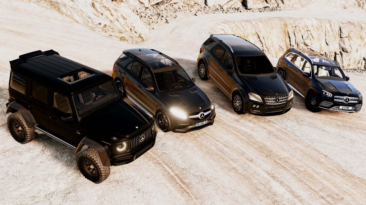 Mercedes-Benz SUV Cars Pack