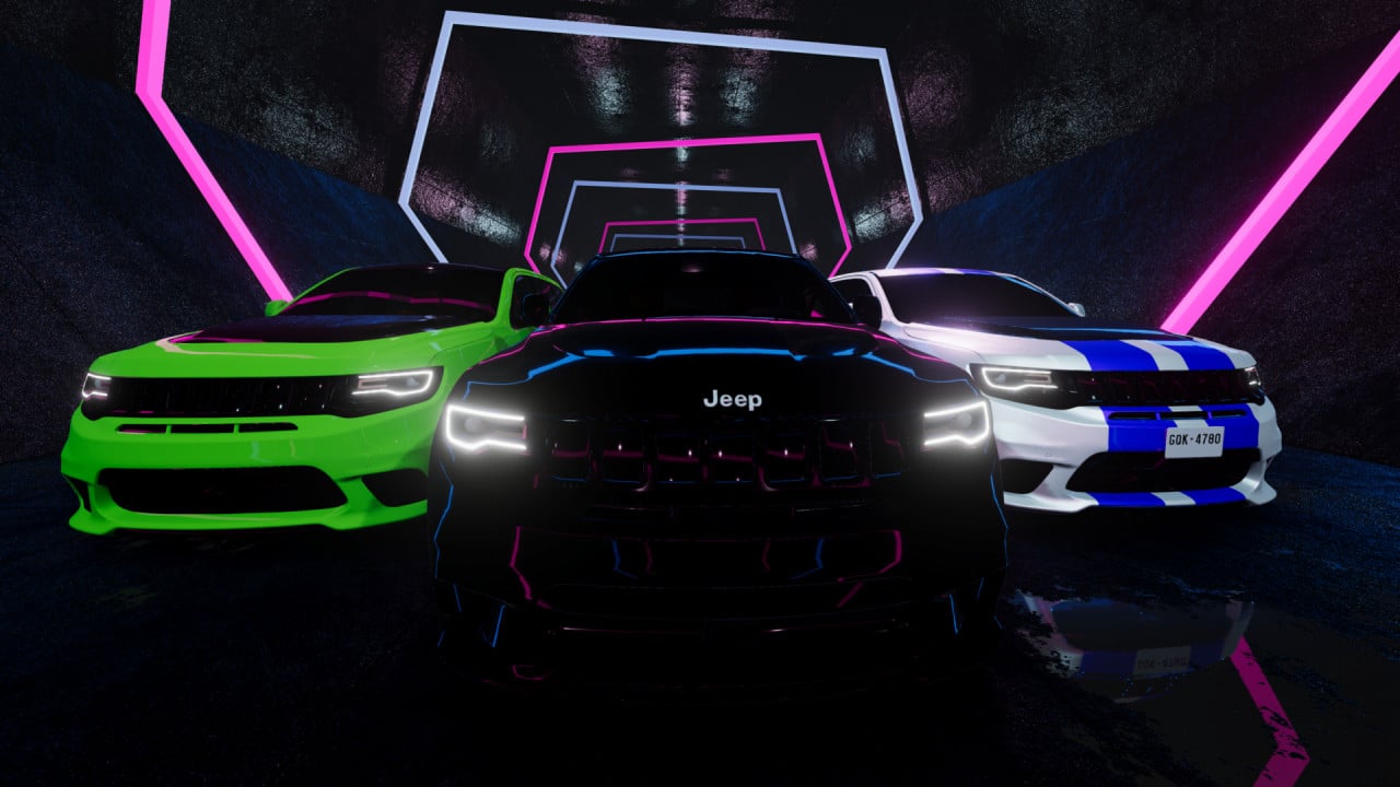Jeep Grand Cherokee Trackhawk REMAKE V3 - Free Release for BeamNG.drive!