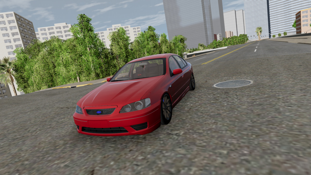 Red Ford Falcon Xr6 Custom Goat's ( Config Only )
