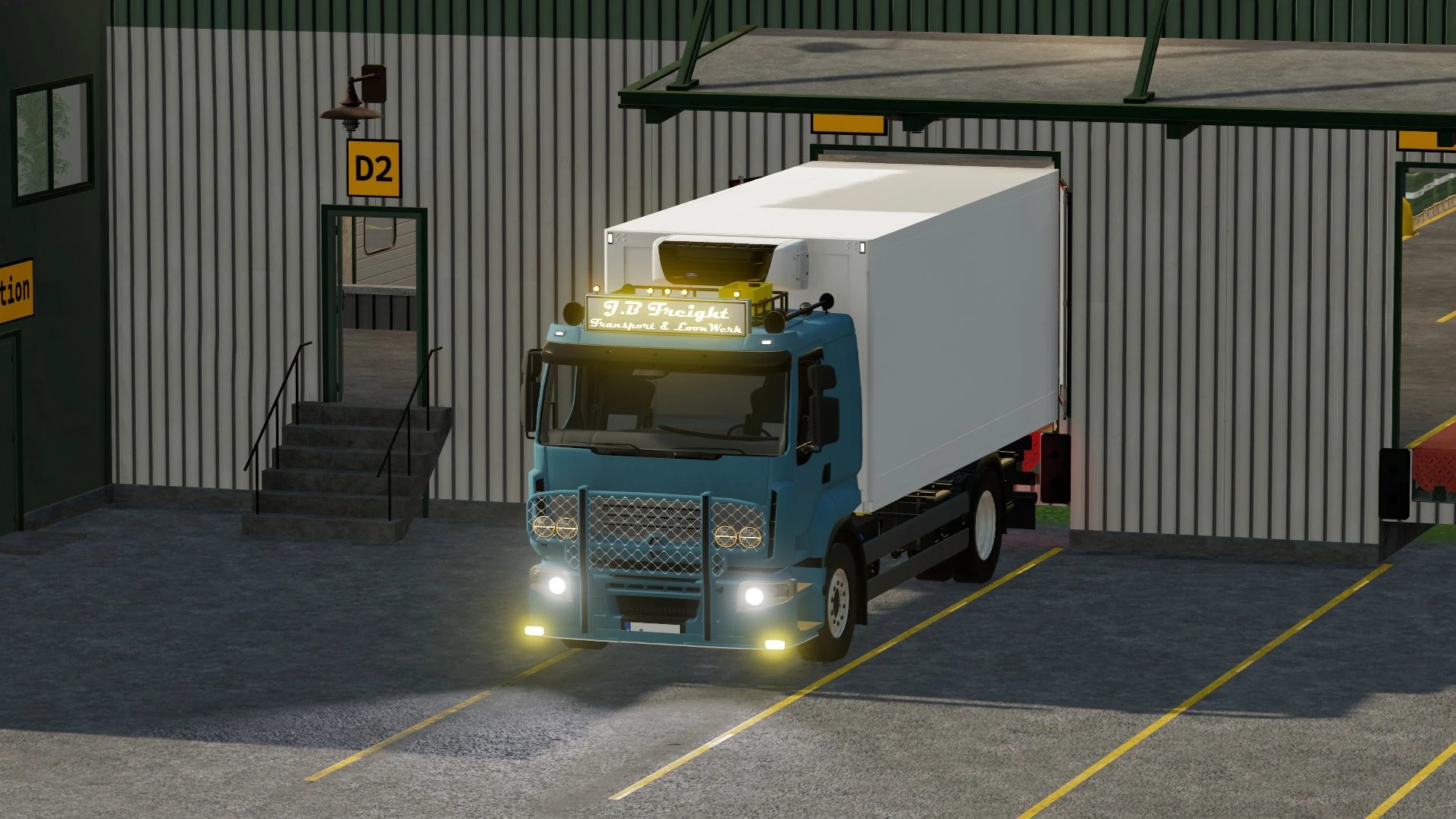 Renault Premium Сargo 4x2 J.B Freight EDIT v1