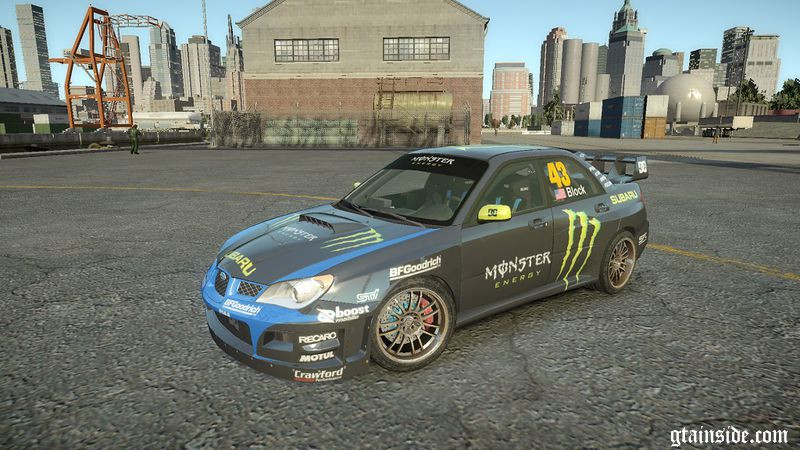 Subaru Impreza WRX STI GD Gymkhana ken block (DiRT3)