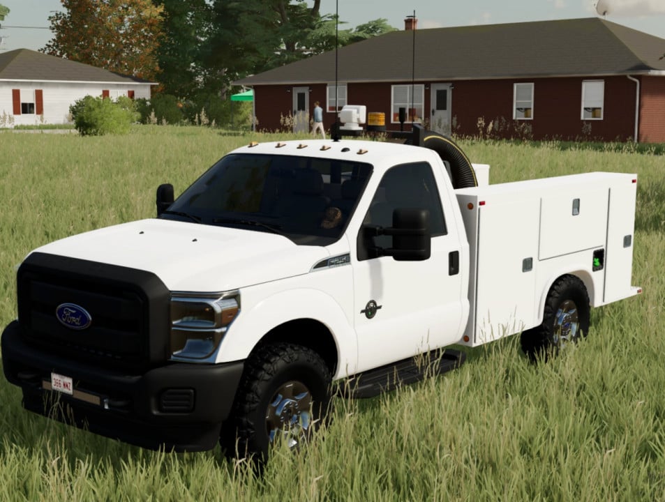 Ford F-250 Grading Truck