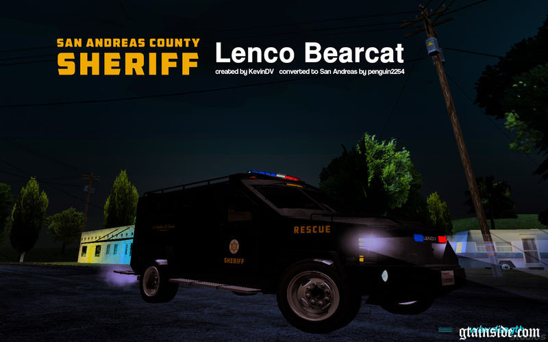 Lenco Bearcat (SA County Sheriff)