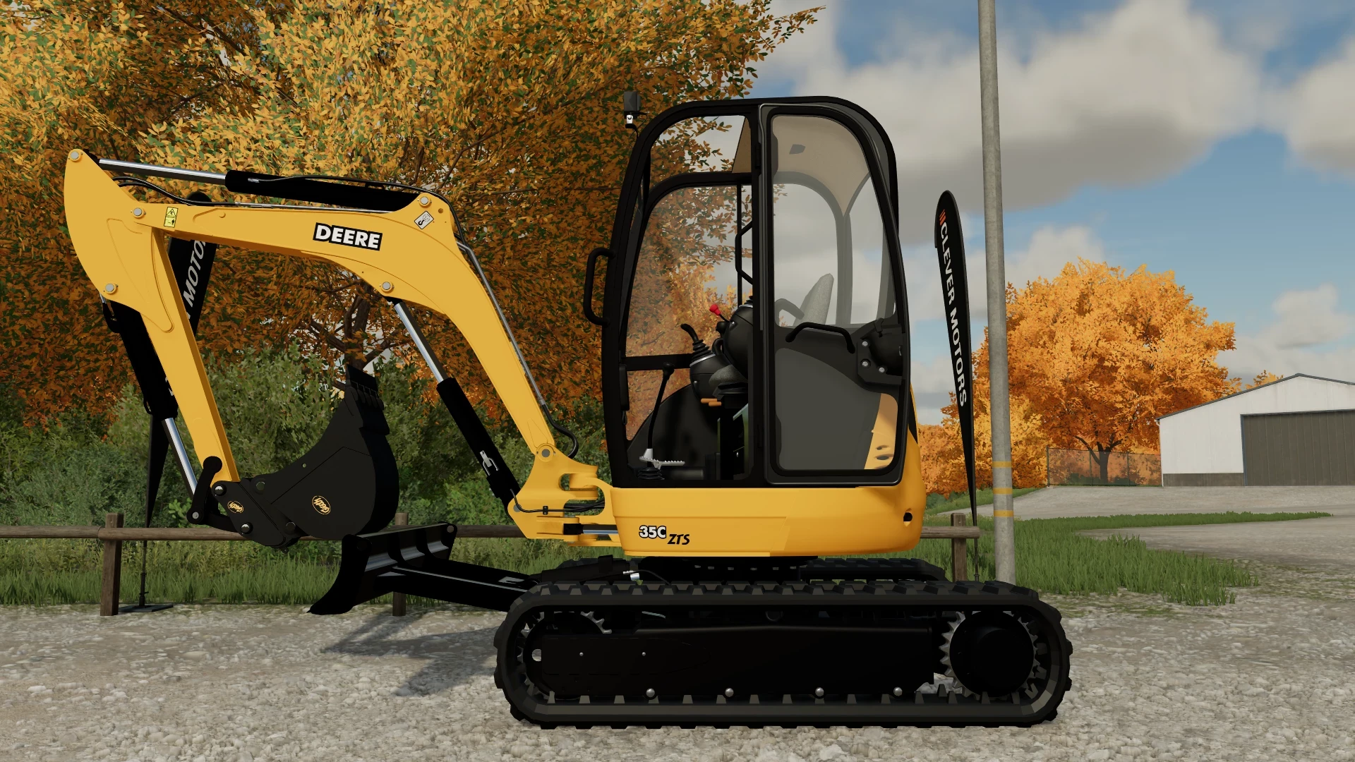 John Deere 35C ZTS Mini-Excavator v 1.0