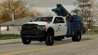 2020 Ram 5500 Bucket Truck v 1.0 thumbnail 4