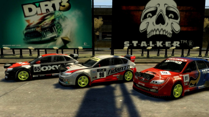 Dirt 3 Paintjobs for Subaru Impreza WRX STI RALLYCROSS