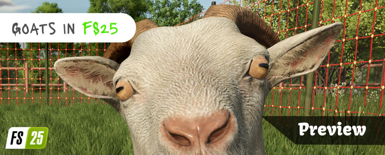 Goats in FS25: What to Expect from the New Animals