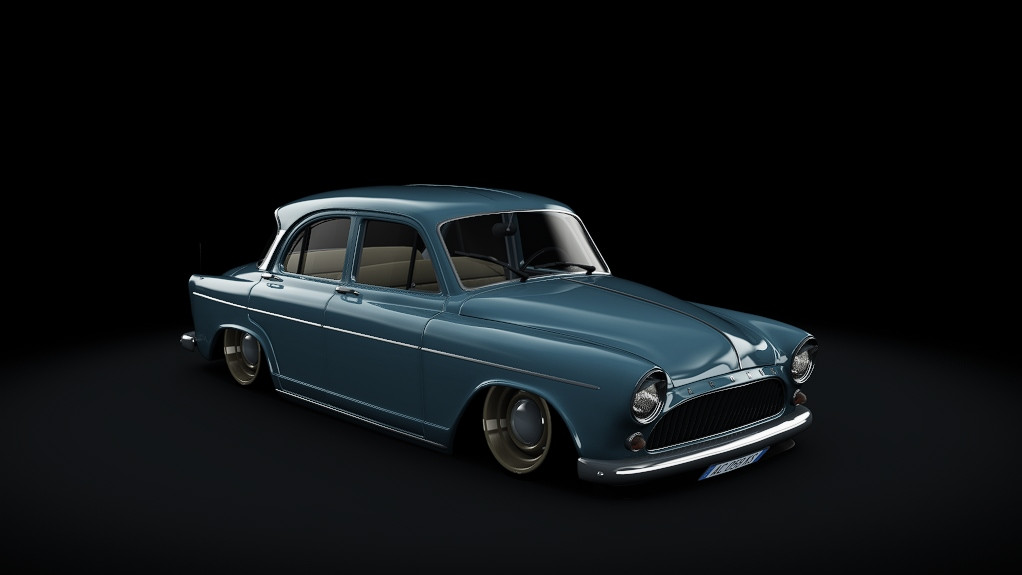 Simca Aronde slammed