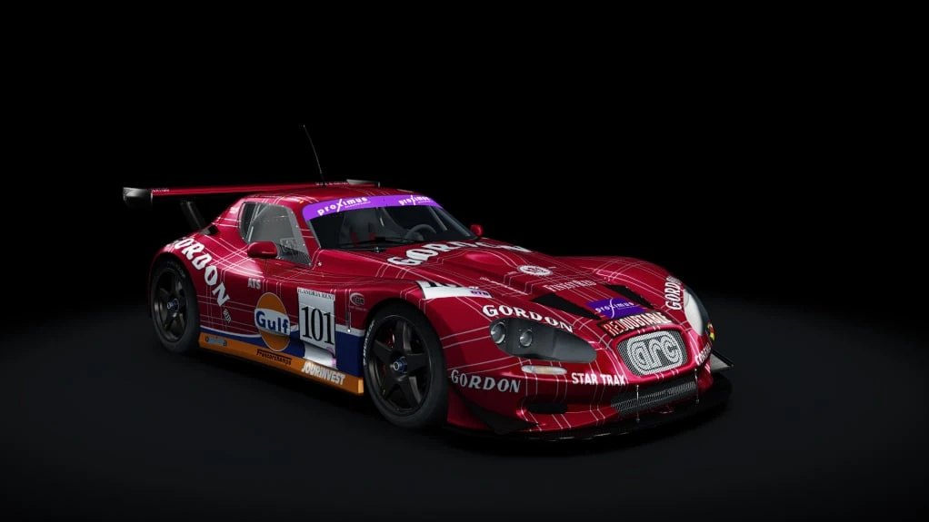 Spark 1/43 – Gillet Vertigo Streiff Alfa Romeo N°105 – FIA GT 2005 – Pilotes Ickx & Leinders – Résine – Édition Limitée
