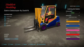 Electric Forklift By Zladdi76 v 1.0 thumbnail 5