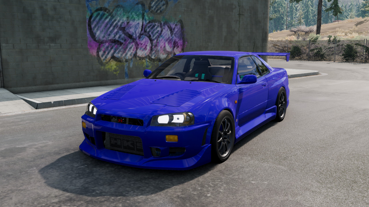 Nissan Skyline r34 GTR