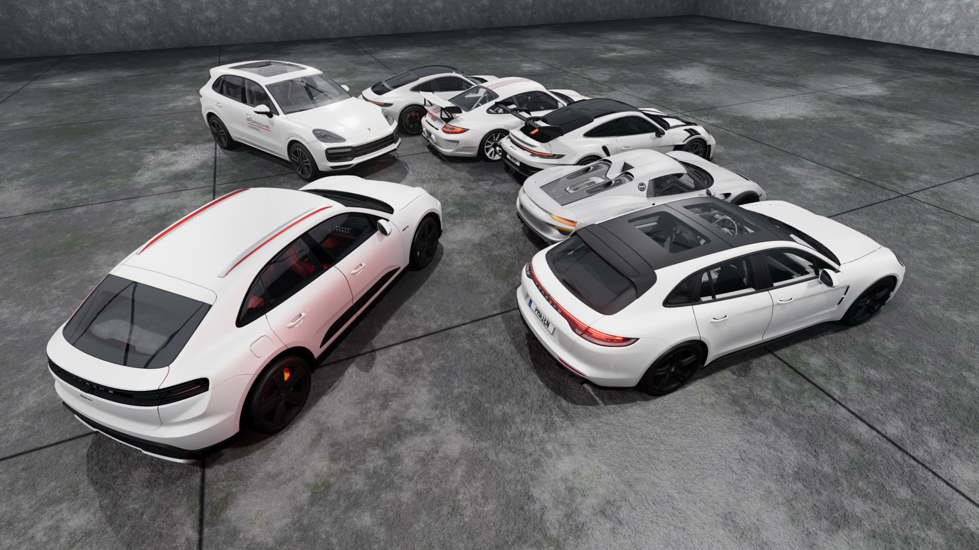 Ultimate Free Porsche Pack for BeamNG Drive (Cayenne, Panamera, 997