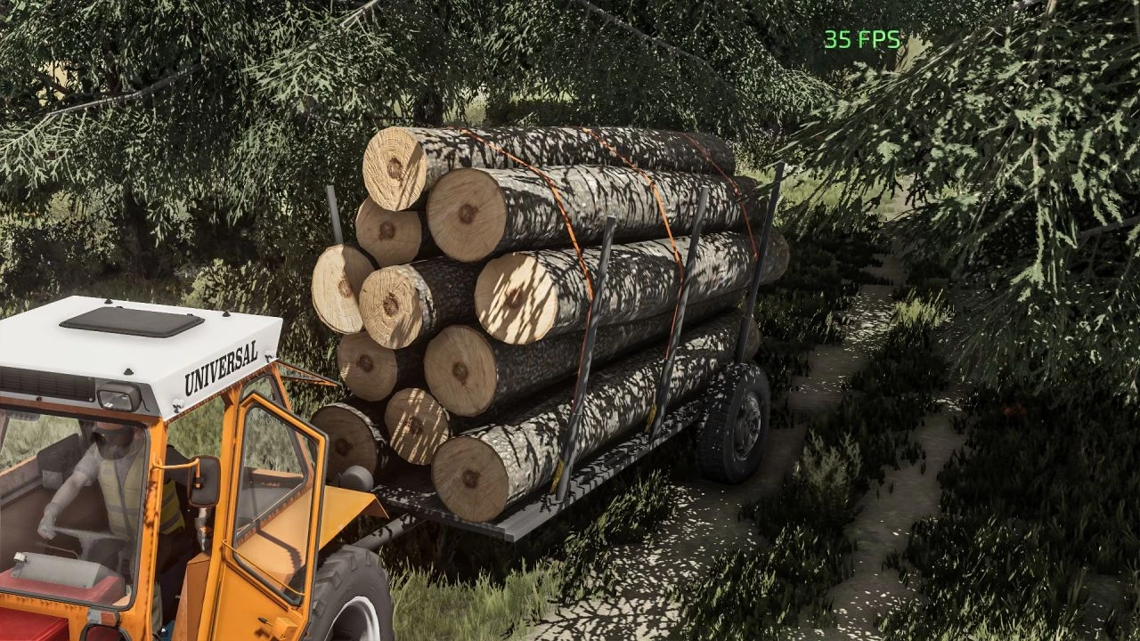 Romanian Wood Trailer v 1.0