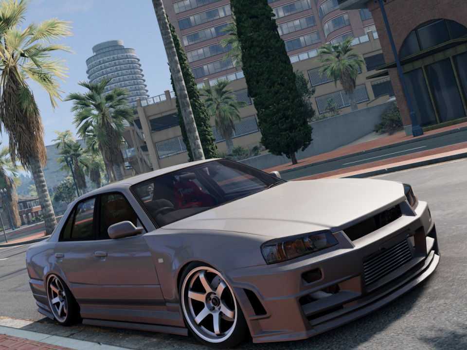 Nissan Skyline ER-34 With Full Chassis