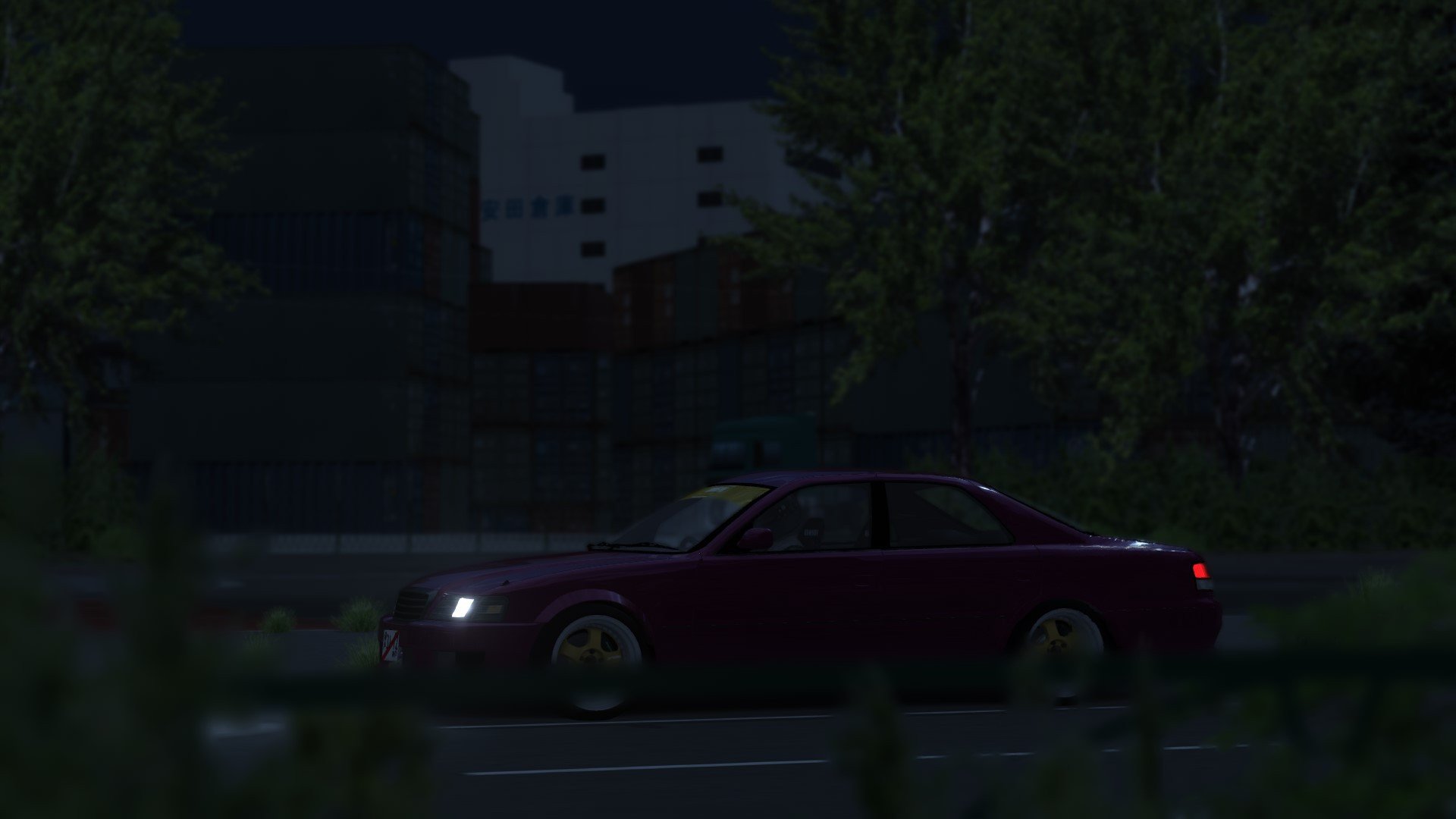 90's Golden Drift Spot Project #6 - Oi Wharf (大井埠頭) 1.0 - Assetto Corsa