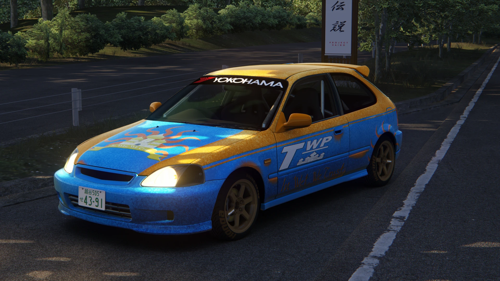 Honda Civic Type R (EK9) Jeezus Spec v.1.31 Assetto Corsa