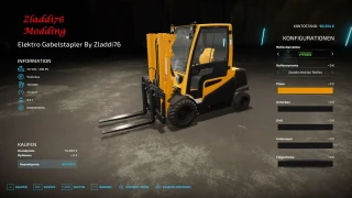 Electric Forklift By Zladdi76 v 1.0 thumbnail 4