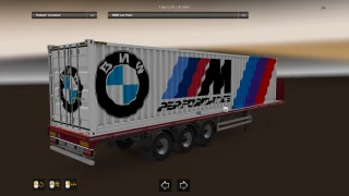 BMW Cargo Container Trailer Job MOD 0.1 thumbnail 5