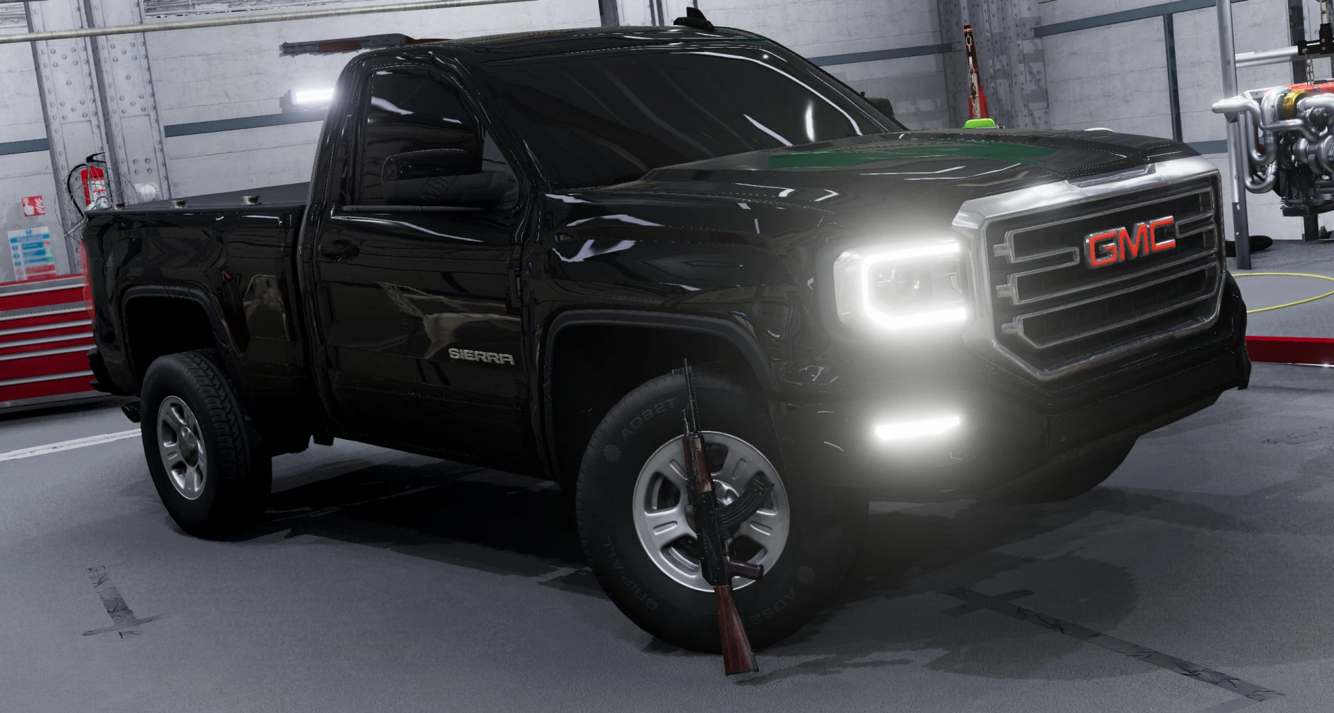 Gmc Sierra 2500 HD 2018 Beefy v1.0 - BeamNG.drive