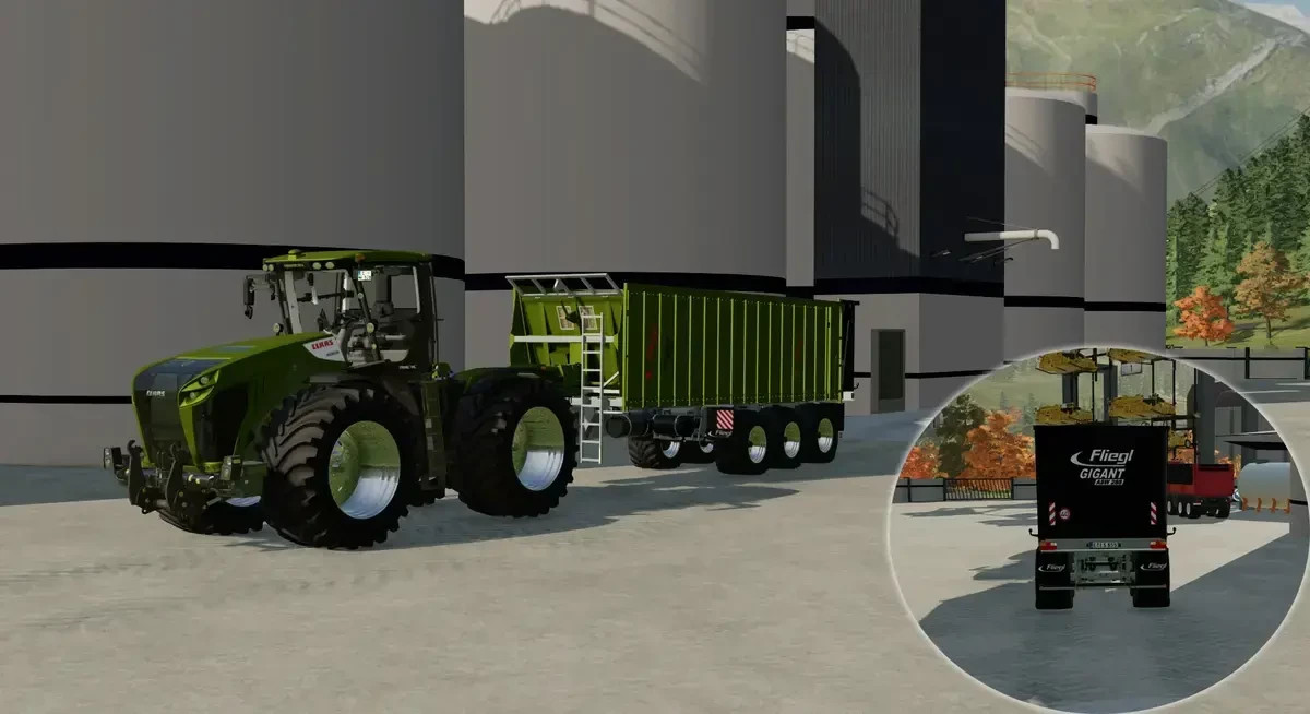 Fliegl ASW288 Schubboden Multi Trailer