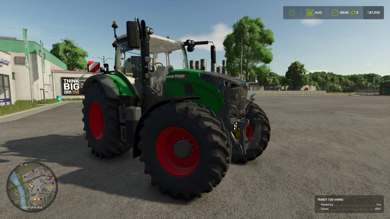 Fendt 728 gen 7 color selection