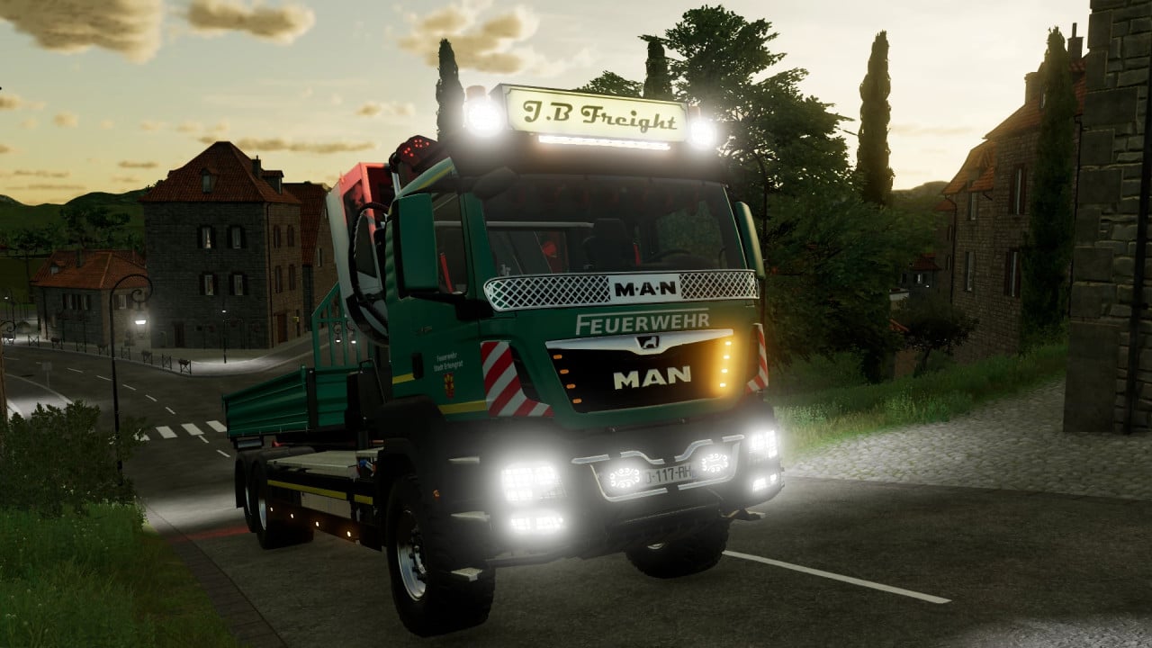 MAN TGS Crane HKL