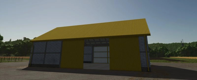 Medium Yellow Garage