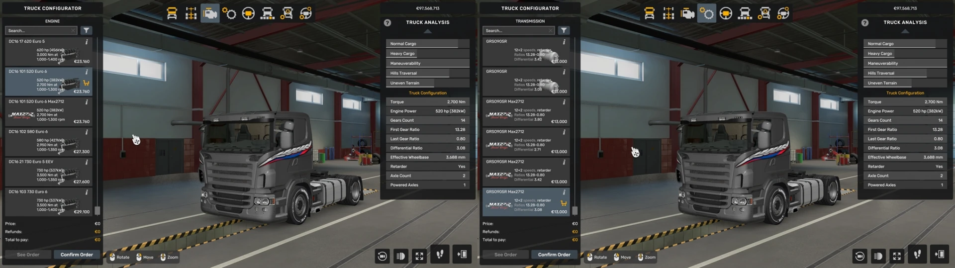 [Add-On] Max2712 Scania DC13-L6 Sound To Scania PGR by JUseeTV v1.1 1.1 thumbnail 6