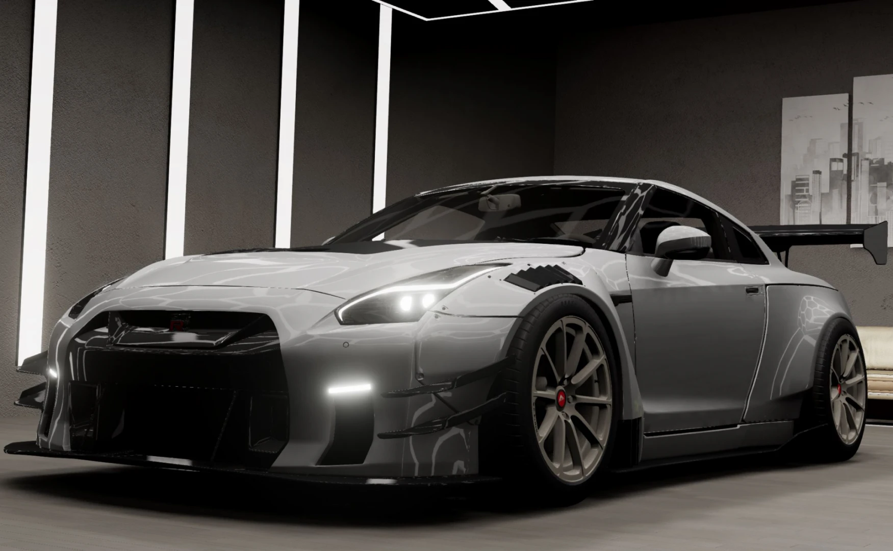 NIssan GTR R35 Custom 20+ Configs 0.33 - BeamNG.drive