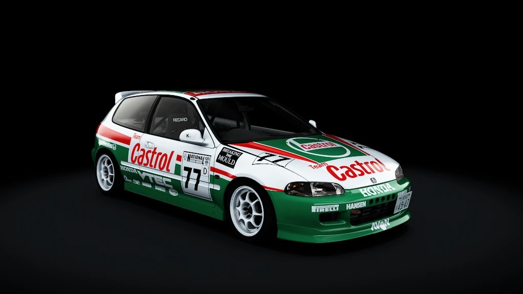 Honda Civic SiR-II Cup Car 1.01 - Assetto Corsa